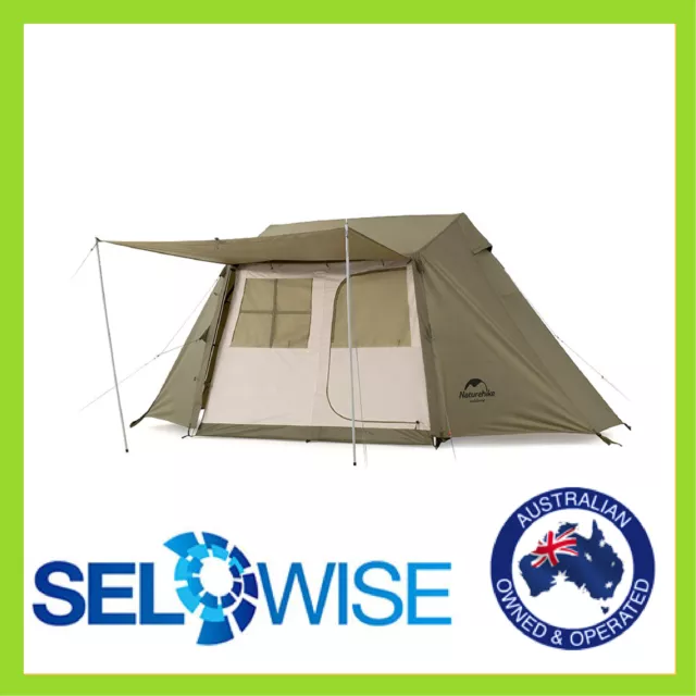 Naturehike Ridge Tent Village 5.0 Tent For 3-4 People Of The Family Outdoor