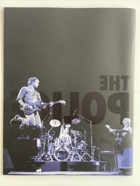 The Police - Reunion Tour Programme (2007) Sting, Copeland, Summers 2