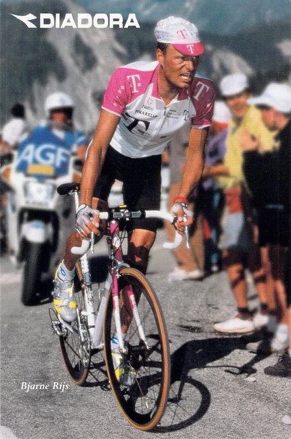 Carte Postale Cyclisme Danemark, Riis Ou Rijs, 1992, Signée, Très Bon état