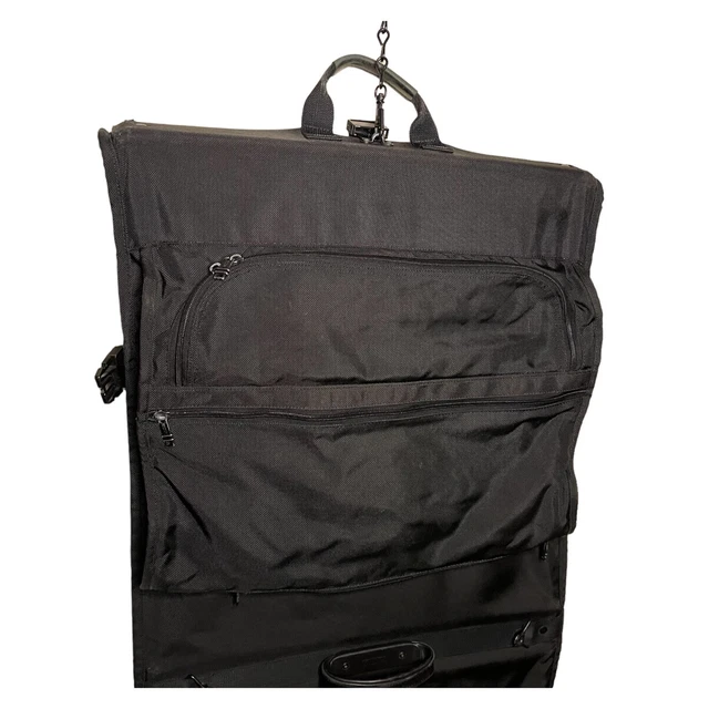 TUMI Garment Bag Alpha Ballistic Nylon Bi-Fold 24” X  48”  233D3 Black 8