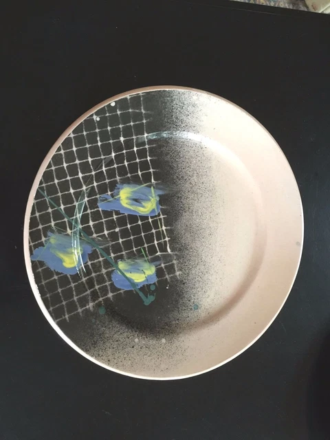 2 Howell signed Studio Pottery dinner plates group 2