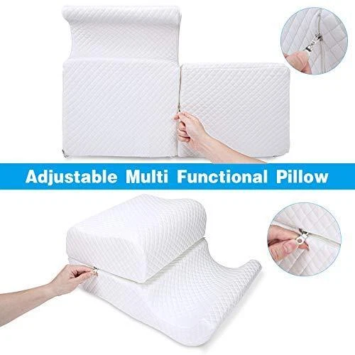 HOMCA Memory Foam Pillow for Couples, Adjustable Cube Cuddle Pillow Anti 5