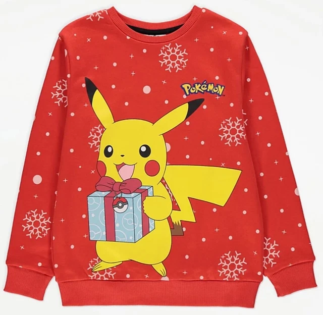 Pikachu Maglione Maglione Di Natale Pokémon Pikachu E Pokéball