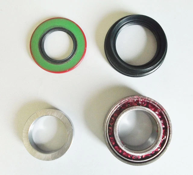 A ABSOPRO Vélo Roulement Retenue 31mm Manivelle Roulements Roue Acier (Ensemble de 4