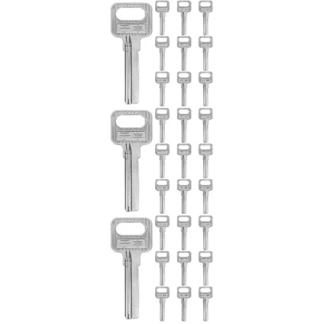 30 pz serrature a chiave vuote forniture chiave porta di casa chiavi vuote parti di ricambio