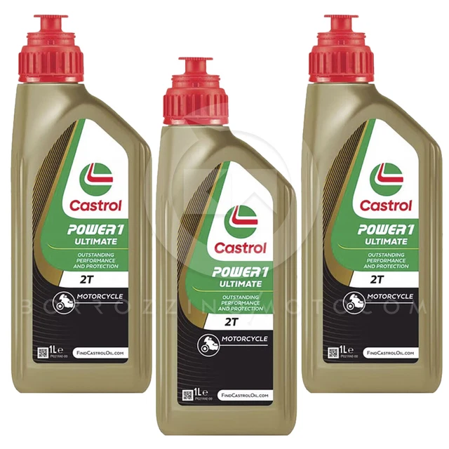 Castrol Power 1 Ultimate 2T 100% Synthetic 2-Stroke Oil - 4 Liters