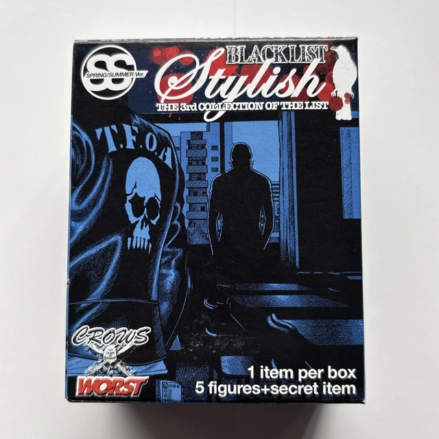 CROWS X WORST Japan Anime Figure Secret Box - BLACKLIST STYLISH SS