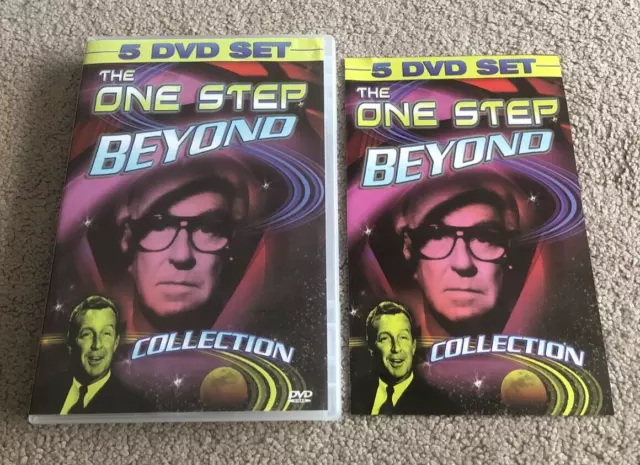 One Step Beyond. The Collection. TV Series. 20 Episodes. B&W. 5 Disc Dvd Set. R0