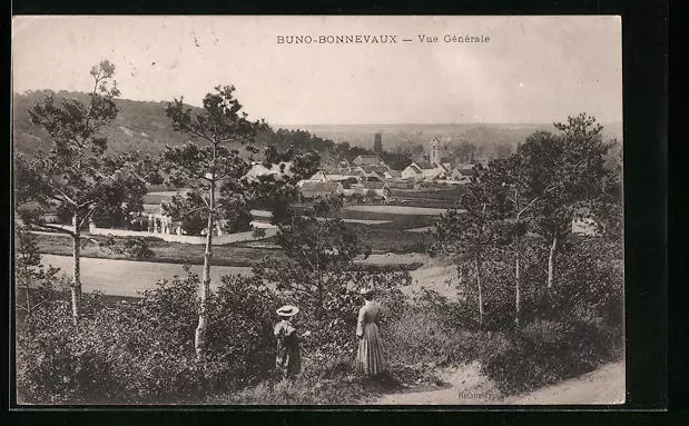 CPA Buno-Bonnevaux, Vue Générale 1912