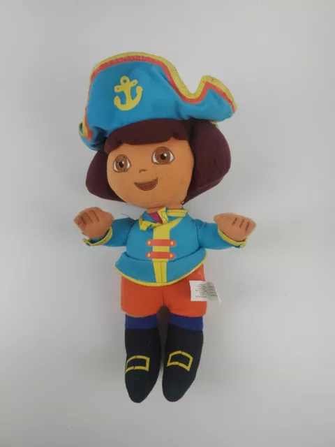 DORA EXPLORER CAPTAIN Pirate Plush Stuffed Doll 06 Viacom