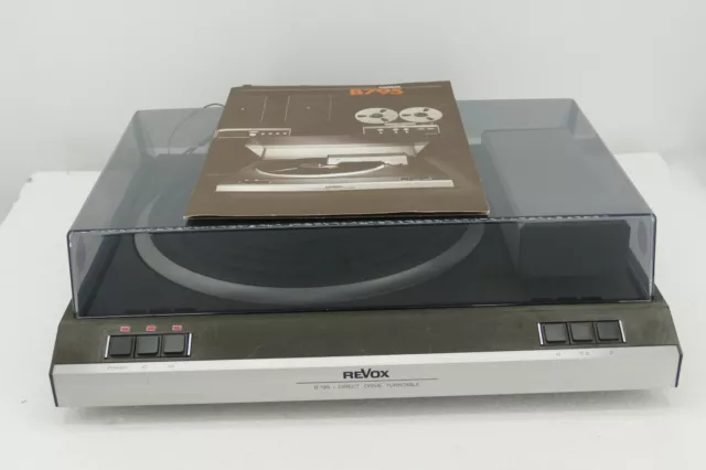 REVOX B795 Tangential Direct Drive + Plattenspieler Turntable ++ guter Zustand