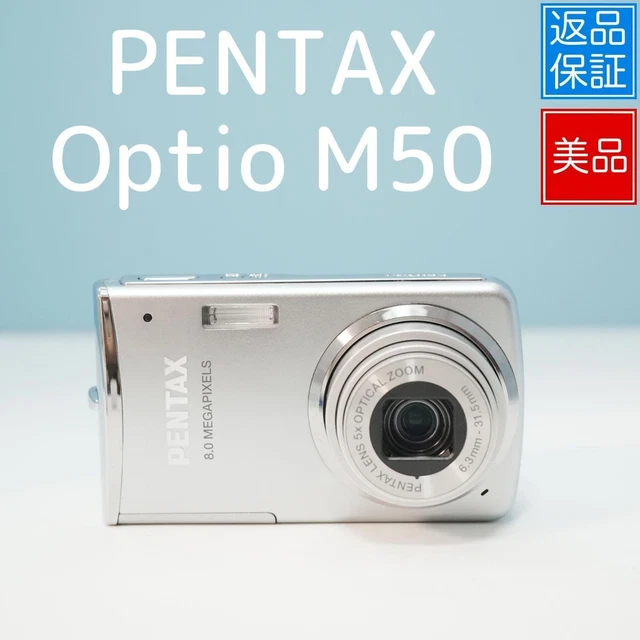 PENTAX OPTIO M50 Cámara Digital Smartphone Transferencia OK Juego