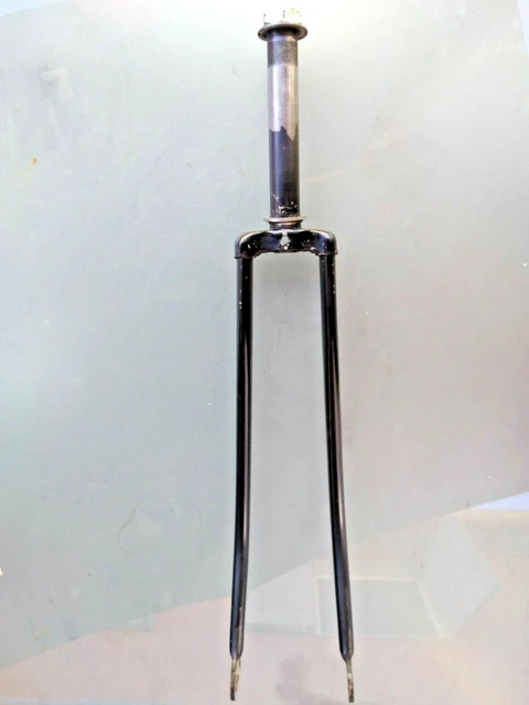 Fourche de vélo vintage course roue 700 1970s France fork old