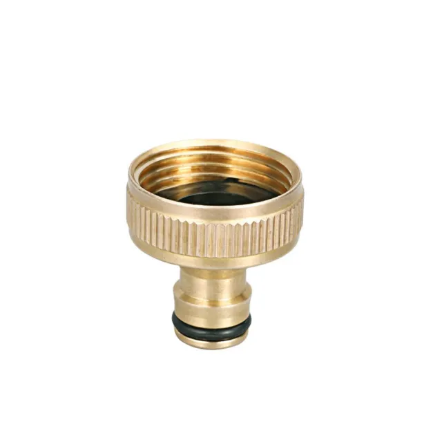 1inch Brass-Fitting Adaptor Hose Tap Faucet Water Pipe Connector Garden Adapter