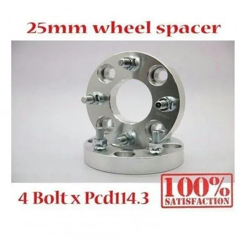 New 2 Pcs Wheel Spacer 25mm 4x114.3 for Levin Trueno Corolla KE70 AE86 Unser
