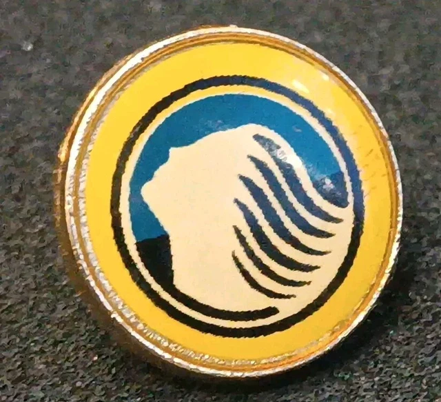 Badge Vintage Atalanta – Foot Italien – Broche Boutonnière – Fabriqué En Italie