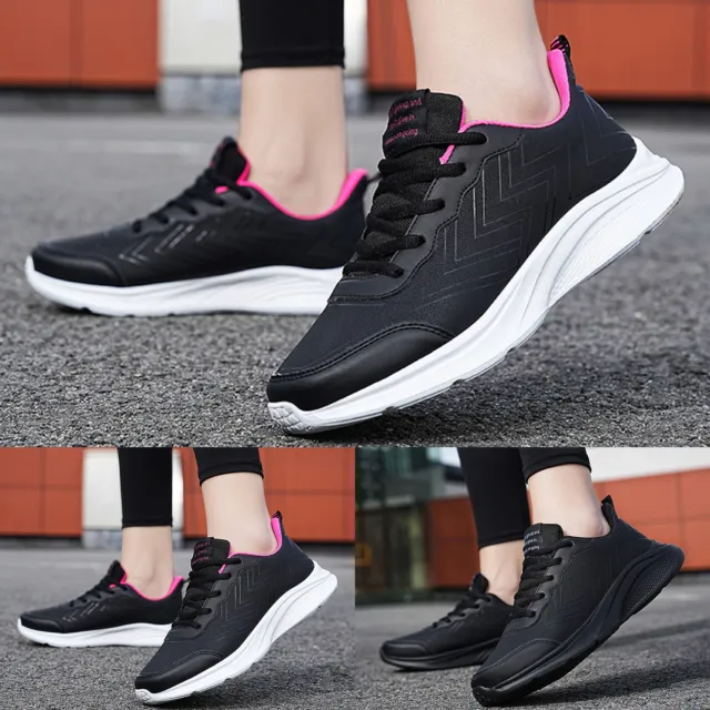 Women Sneakers Fashion Summer New Pattern Simple Thick Sole Flat Sport Shoes