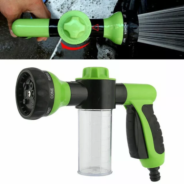 Foam Sprayer Garden Water Hose Foam Nozzle Soap Dispenser Gun For