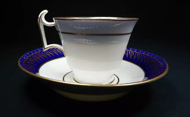 Antique Spode Pottery Porcelain Teacup and Saucer c1800-1810 2