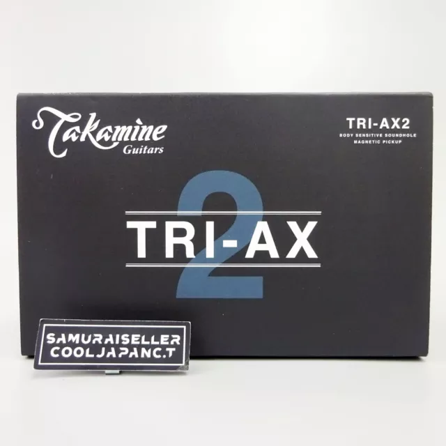 Takamine Tri-Ax2 Pickup for Acoustic Guitar Active/Passive Switchable Magnet NEW