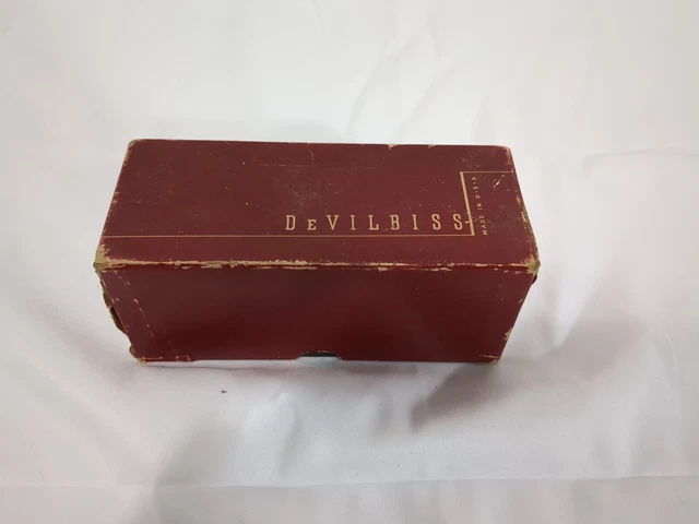 Vintage Rare DeVilbiss Atomizer No.15 w/ Original Box and Instructions