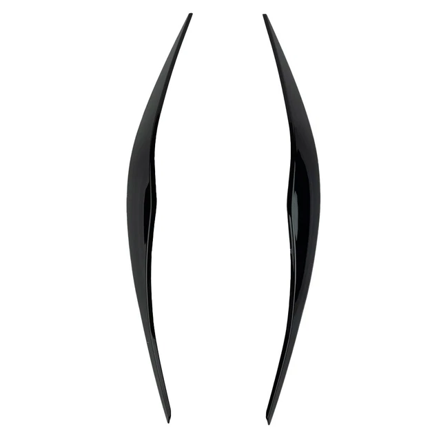 Paraluce sopracciglia nero lucido per BMW E90 E91 2005 2012