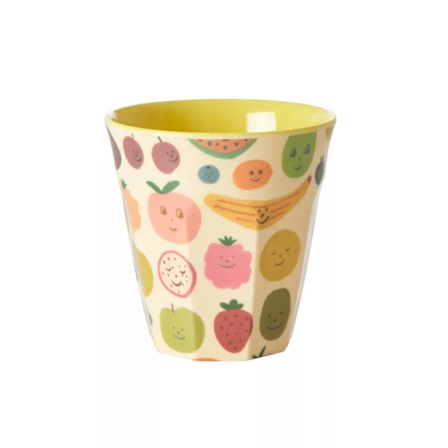 Taza de arroz melamina Happy Fruits fruta taza para niños taza de fiesta