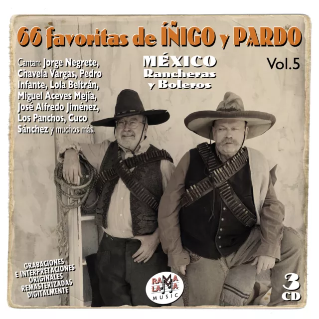 Las 66 Favoritas De Jose Maria Iñigo Y Jose Ramon Pardo Vol.5  -3Cd