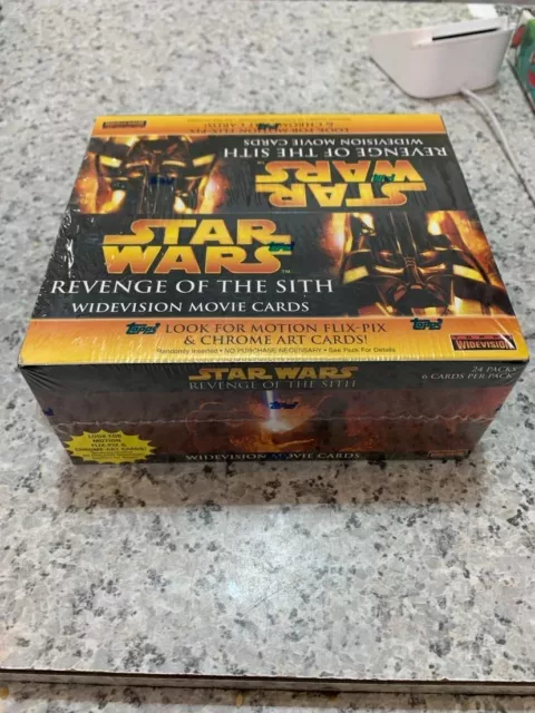 2005 Topps SEALED Star Wars Revenge Of The Sith Widevision Cards RETAIL Box