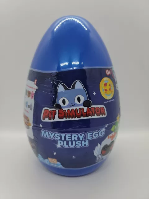 Pet Simulator X Blue 6 Inch Mystery Egg with Plush & DLC Code NEW! sealed!  2023