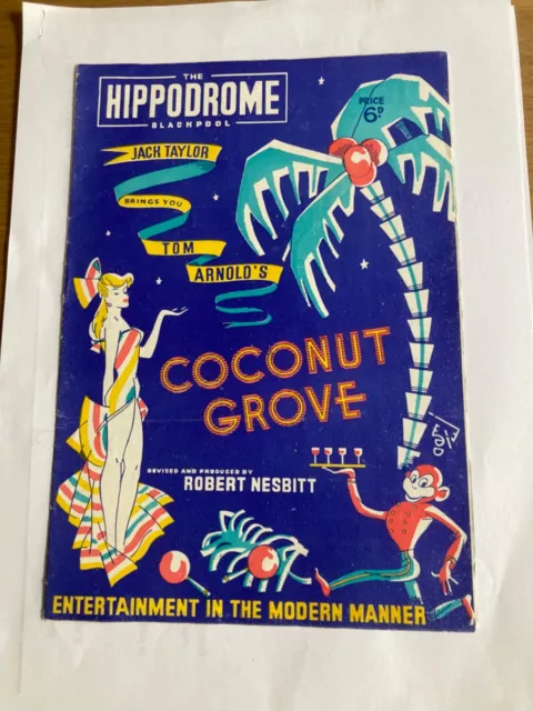 Coconut Grove The Hippodrome Blackpool 1949