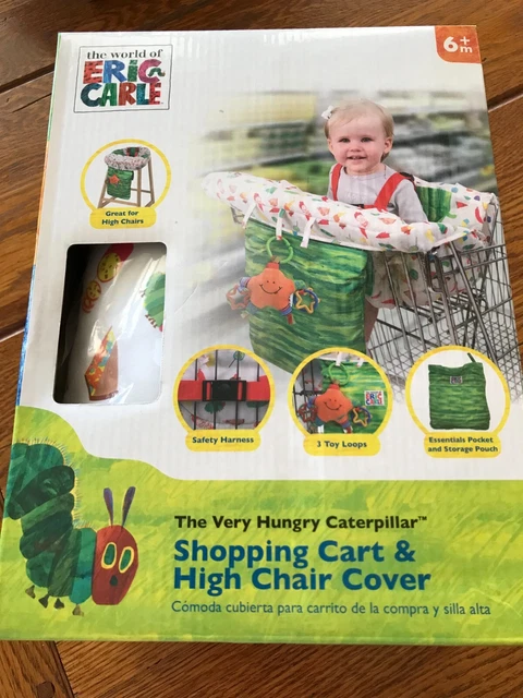 Eric Carle Shopping Cart & High Chair Cover NIB