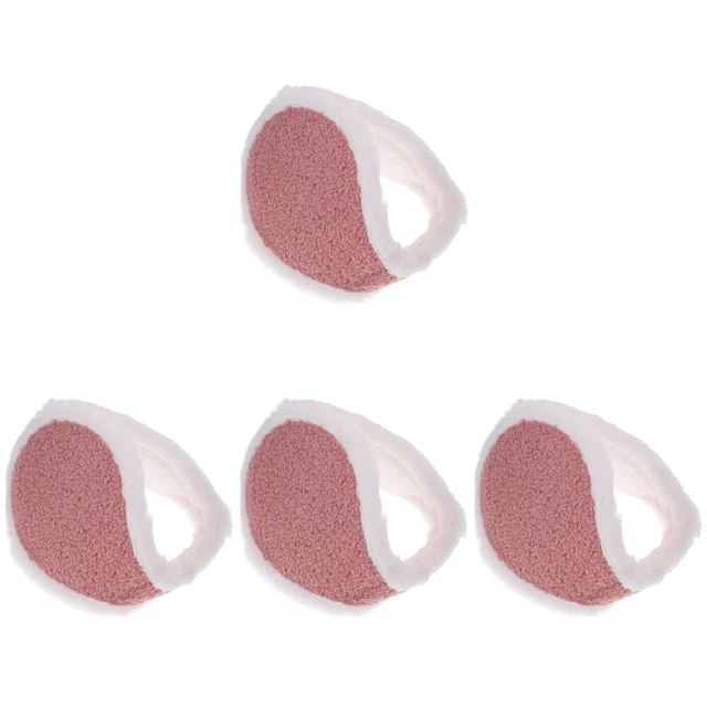 4 Count Warm Ear Protector Earmuffs Kids Winter Headband Accessories