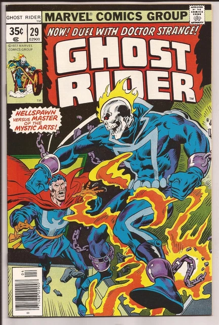Ghost Rider #29 VF- 7.5 Off-White Pages (1973 1st Series)
