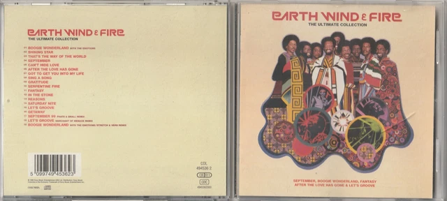 EARTH, WIND & FIRE / THE ULTIMATE COLLECTION / CD ALBUM (Columbia, 1999 ...