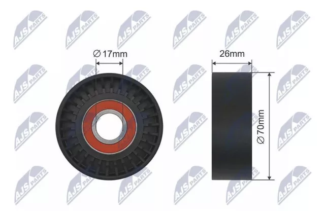 Poulie Courroie De Distribution Pour Vw Polo Bora Bora Kombi