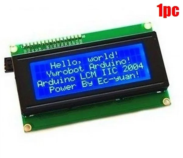 Blue Serial IIC/I2C/TWI 2004 204 20X4 Character Lcd Module Display For Arduin tg