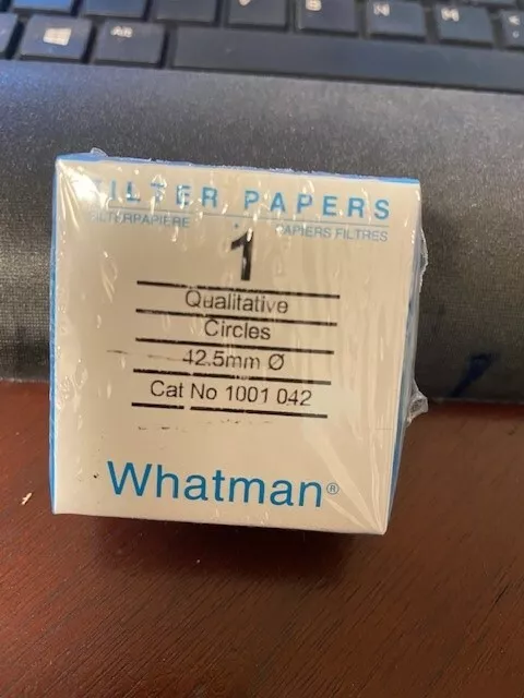 Whatman Qualitative Filter Papers, Grade 1, Cat No 1001-042