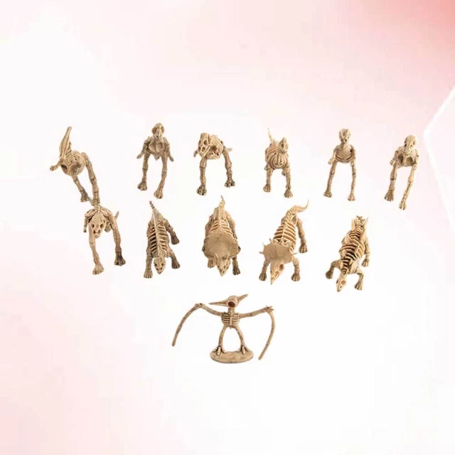 12 pz Mini Modello Dinosauro Decorazione Modello Dinosauro Giurassico Ornamenti Realistici