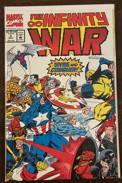 Infinity War #2 NM- 9.2 MARVEL COMICS 1992 THANOS AVENGERS X-MEN