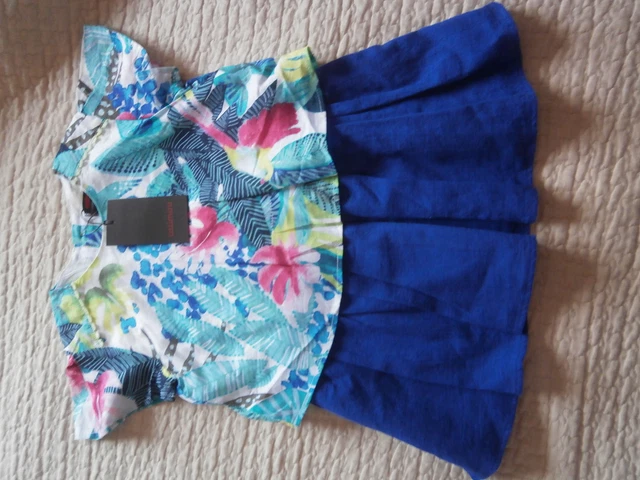 Robe De Fille Catimini Habillée Noir Et Or, Taille 10 Ans - Comme Neuve, Portée 1 Fois