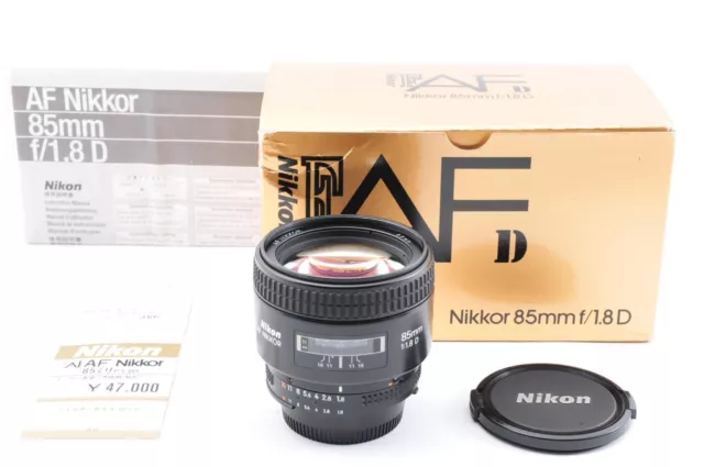 [ Mint++ w/Box ] Nikon AF Nikkor 85mm f/1.8 D Portrait Prime Lens From JAPAN