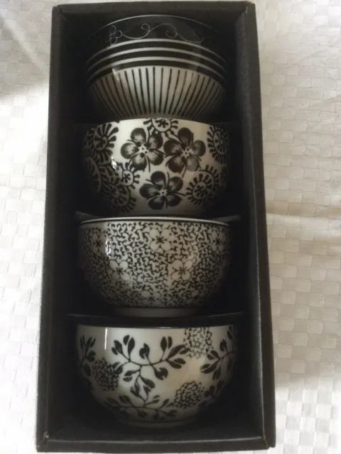 Keramik Schalen Sushi 4 Stück