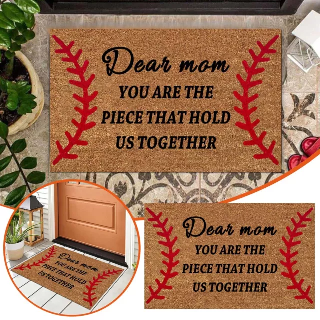 Dear Mom You Are The Piece That Hold Us Together Doormat Welcome Carpet Rugs