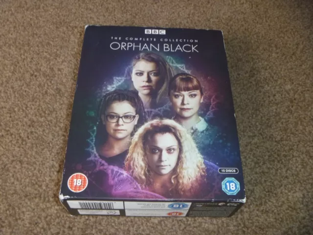 ORPHAN BLACK - The Complete Collection [15 x Discs]  Blu Ray Box Set Series 1-5