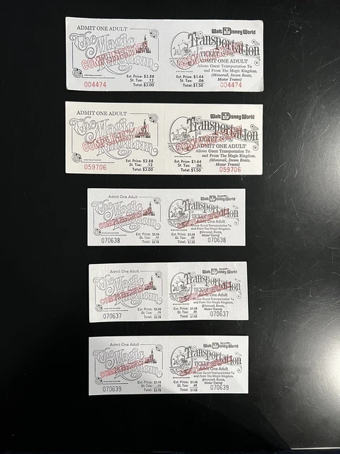 walt disney world theme park tickets
