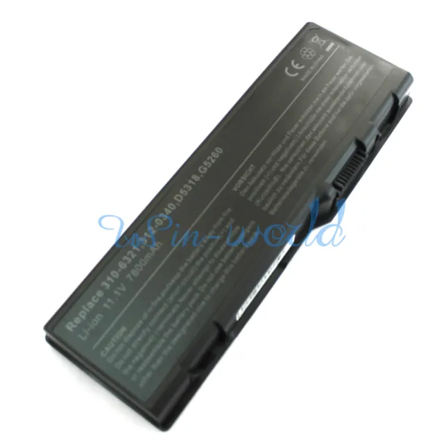 9Cell Battery for Dell Inspiron 6000 9200 9300 E1705 XPS M170 310-6321 UY436