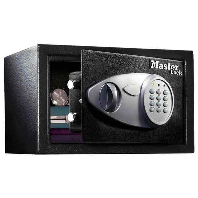 Master Lock X055ML cassaforte cassaforte cassaforte per mobili cassaforte a parete con codice numerico + chiave M