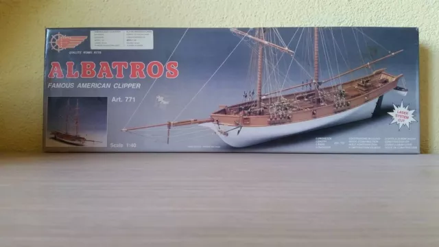 Albatros - Famous American Clipper. art. 771 -kit navi legno Mantua 1/40