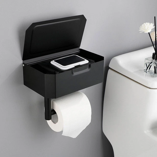 Porta asciugamani di alta qualità supporto carta WC con tergicristallo bagnato acciaio inox